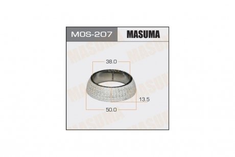 Кольцо глушителя графитовое Toyota Corolla (00-08), Prius (03-11) (38x50x13,5) (MOS-207) MASUMA MOS207