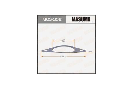 Прокладка 66.1x130x1 (MOS-302) MASUMA MOS302