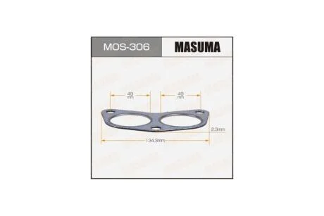 Прокладка 49x134.3x2.3 (MOS-306) MASUMA MOS306