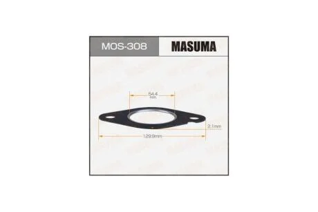 Прокладка 54.4x129.9x2.1 (MOS-308) MASUMA MOS308