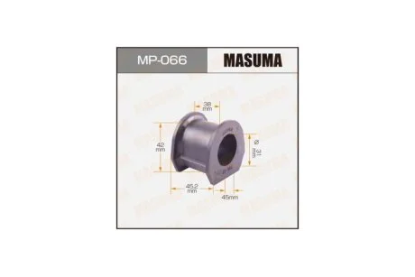 Втулка стабилизатора переднего (Кратно 2) Mitsubishi Pajero (-06) (MP-066) MASUMA MP066