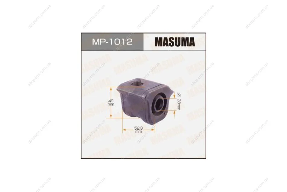 Втулка стабілізатора переднього права Toyota RAV 4 (05-12) (MP-1012) MASUMA MP1012 (фото 1)