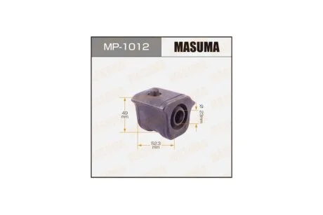 Втулка стабілізатора переднього права Toyota RAV 4 (05-12) (MP-1012) MASUMA MP1012