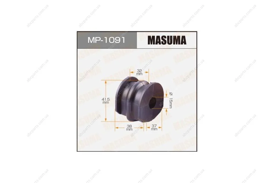 Втулка стабілізатора заднього (Кратно 2) Nissan X-Trail (07-14) (MP-1091) MASUMA MP1091 (фото 1)