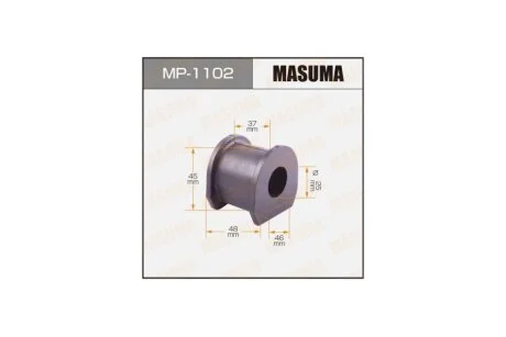 Втулка стабилизатора переднего (Кратно 2) Mitsubishi L200 (07-), Pajero Sport (09-15) (MP-1102) MASUMA MP1102