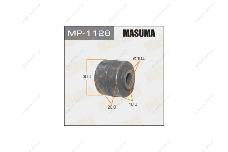 Втулка стойки стабилизатора заднего Toyota RAV 4 (05-12) (MP-1128) MASUMA MP1128 (фото 1)