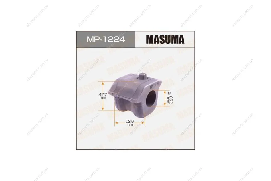 Втулка стабілізатора переднього права Lexus NX 300H (14-) (MP-1224) MASUMA MP1224 (фото 1)