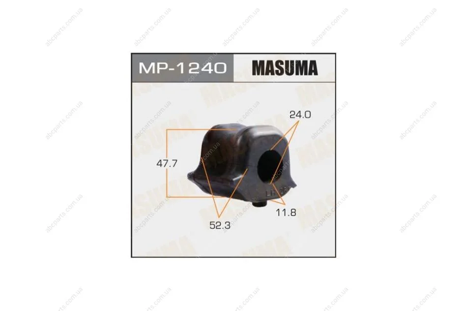 Втулка стабілізатора переднього ліва Lexus NX 200, NX 300 (14-) (MP-1240) MASUMA MP1240 (фото 1)