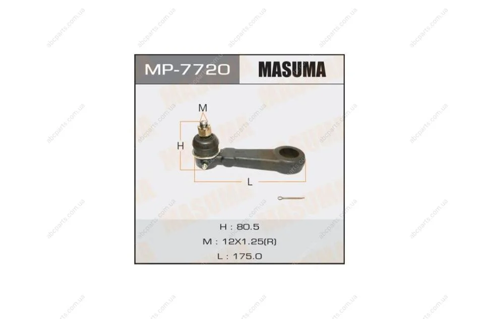 Сошка рульова передній PAJERO, MONTERO/ L00, V00 (MP7720) MASUMA 'MP7720 (фото 1)