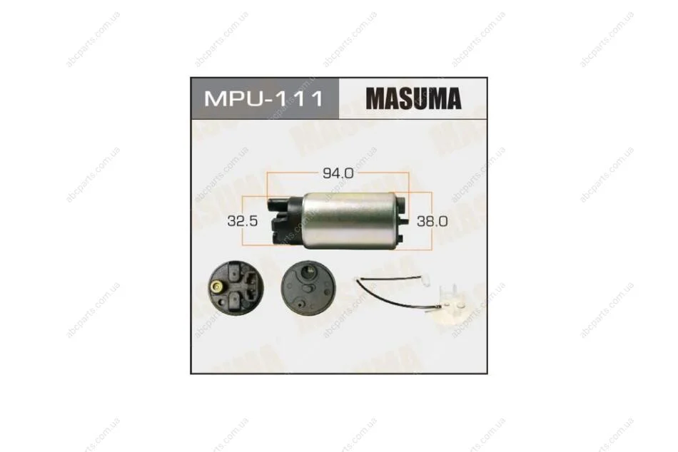 Бензонасос электрический (+сеточка) Toyota (MPU-111) MASUMA MPU111 (фото 1)