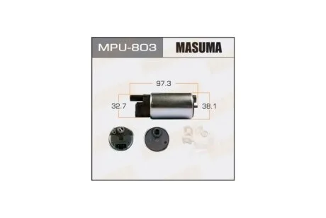 Бензонасос електричний (+сіточка) Honda/ Mazda/ Mitsubishi/ Subaru (MPU-803) MASUMA MPU803