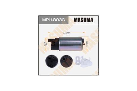 Бензонасос електричний графітовий колектор Subaru FORESTER, OUTLANDER/SJ5, GF7W, сітка MPU-049 MASUMA 'MPU803C