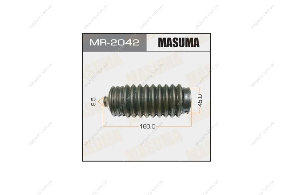Пильовик рульової рейки Nissan Maxima, Primera (MR-2042) MASUMA MR2042 (фото 1)