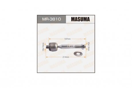 Тяга рулевая TOYOTA LAND_CRUISER 200, LAND CRUISER 100 -02.08 (MR-3810) MASUMA 'MR-3810