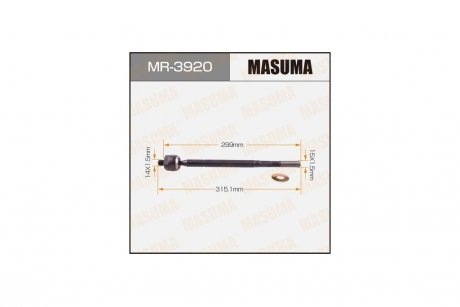 Тяга рулевая TOYOTA RAV 4/ ACA2#, ZCA2# (MR-3920) MASUMA 'MR-3920