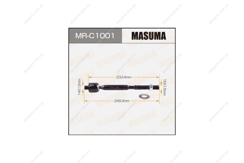 Рульова тяга Toyota Auris (06-09), Corolla (06-19) (MR-C1001) MASUMA MRC1001 (фото 1)