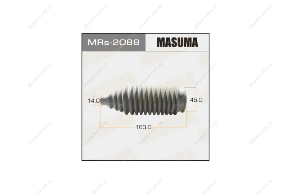 Пильовик рульової рейки (MRs-2088) MASUMA MRs2088 (фото 1)