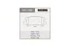 Колодки тормозные передн Lexus RX 350 (06-08)/ Toyota Highlander (03-07) (MS-1498) MASUMA MS1498 (фото 1)