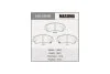 Колодки гальмівні передн Nissan Qashqai (06-13), X-Trail (07-14)/ Suzuki Kizashi (09-15) (MS-2546) MASUMA MS2546 (фото 1)