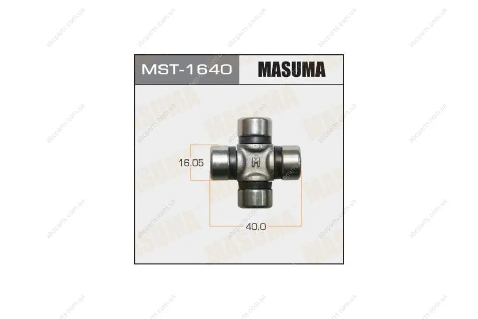 Хрестовина рульова (16.05x40) Lexus GX470 (02-09) (MST-1640) MASUMA MST1640 (фото 1)