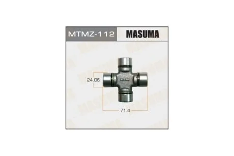 Хрестовина карданного валу (24.06x71.4) Mazda (MTMZ-112) MASUMA MTMZ112