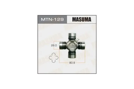 Хрестовина карданного валу (28x56.1) Nissan (MTN-129) MASUMA MTN129