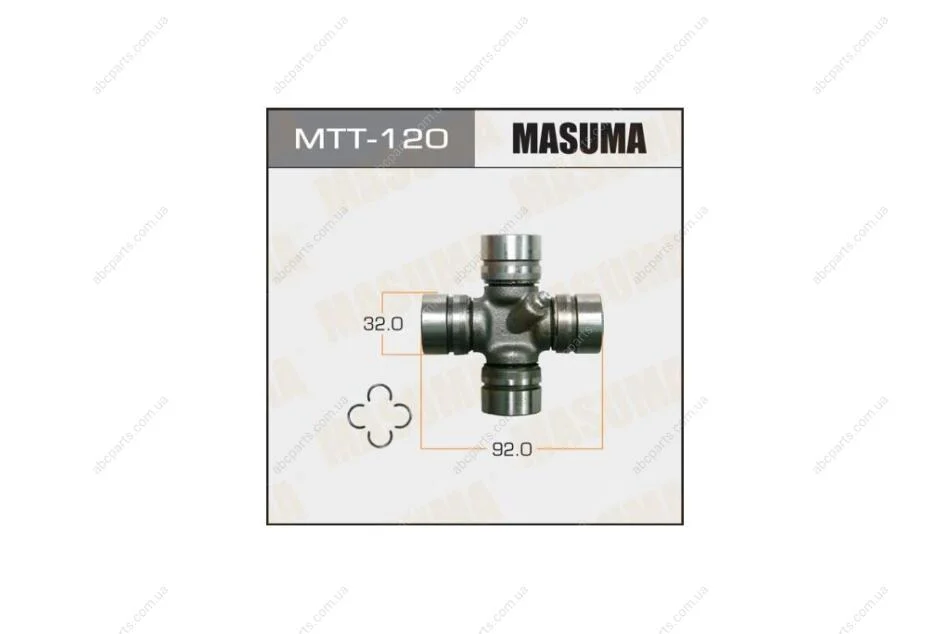 Хрестовина карданного валу 32x61 (MTT120) MASUMA 'MTT120 (фото 1)