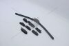 Щітка склоочисника 550 мм безкаркасна (22") (BAYONET, CLAW, BUTTON 16/19, PIN LOCK, PINCH TAB, SIDE 17/22, J-HOOK) (MU-022U) MASUMA MU022U (фото 5)