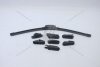 Щітка склоочисника 550 мм безкаркасна (22") (BAYONET, CLAW, BUTTON 16/19, PIN LOCK, PINCH TAB, SIDE 17/22, J-HOOK) (MU-022U) MASUMA MU022U (фото 9)