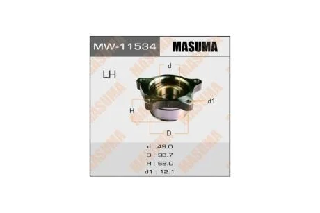 Маточина колеса (MW-11534) MASUMA 'MW11534