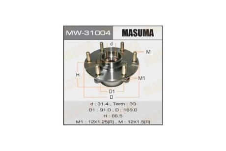 Маточина колеса (MW-31004) MASUMA MW31004