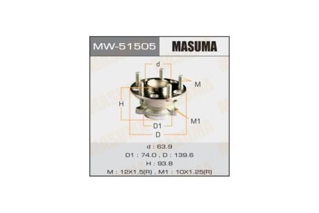 Маточина колеса (MW-51505) MASUMA 'MW51505