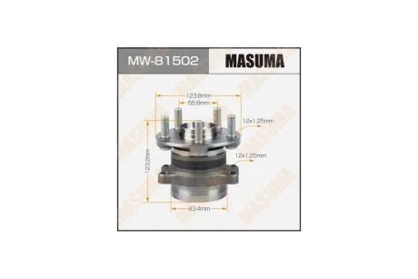Ступица колеса (MW-81502) MASUMA MW81502