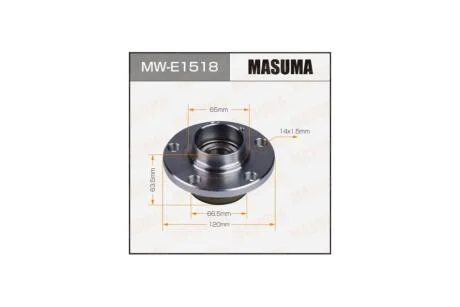 Маточина колеса (MW-E1518) MASUMA MWE1518