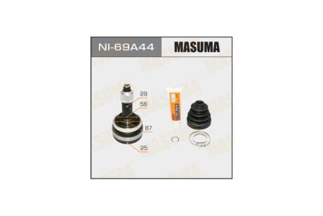 ШРКШ зовнішній Nissan Maxima, X-Trail (00-07) (нар:29/вн:25) (NI-69A44) MASUMA NI69A44