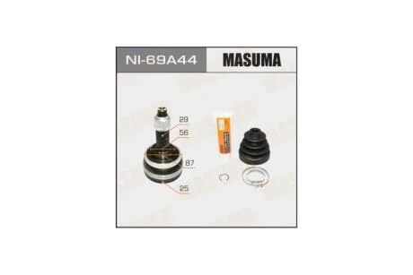 ШРКШ зовнішній Nissan Maxima, X-Trail (00-07) (нар:29/вн:25) (NI-69A44) MASUMA NI69A44
