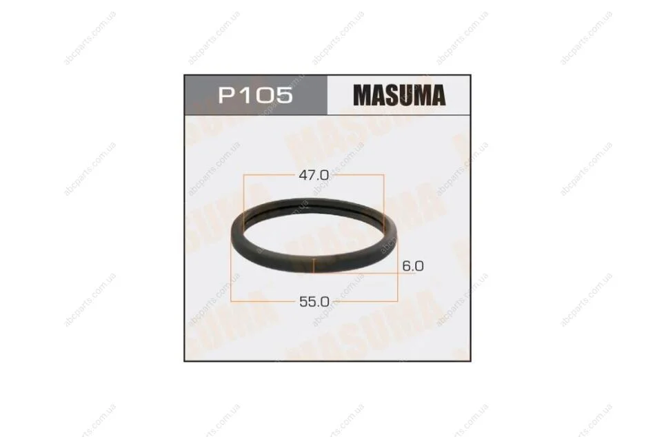 Прокладка термостата Toyota MASUMA P105 (фото 1)