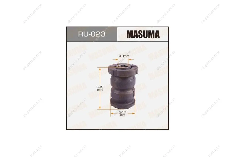 Сайлентблок Corolla /AE10#, EE10#/ передн нижн (RU-023) MASUMA 'RU-023 (фото 1)