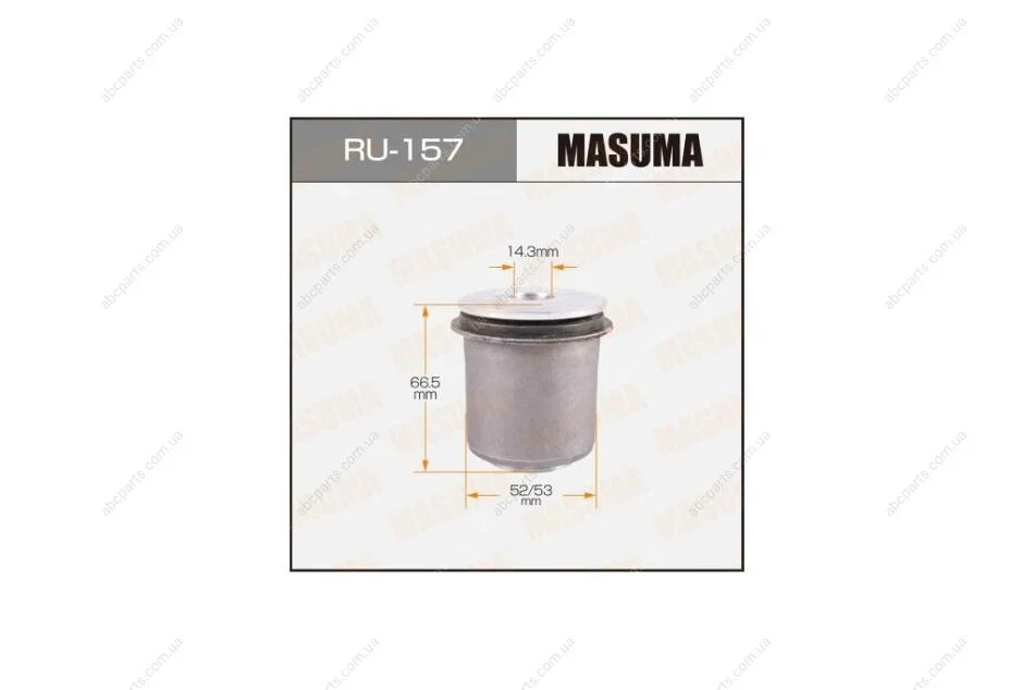 Сайлентблок Land Cruiser /##J10#/ передн верхн (RU-157) MASUMA 'RU-157 (фото 1)