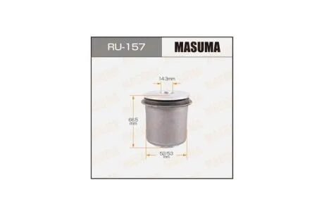 Сайлентблок Land Cruiser /##J10#/ передн верхн (RU-157) MASUMA 'RU-157