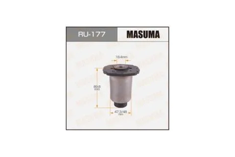 Сайлентблок Land Cruiser /##J10#/ передн нижн R (RU-177) MASUMA 'RU-177