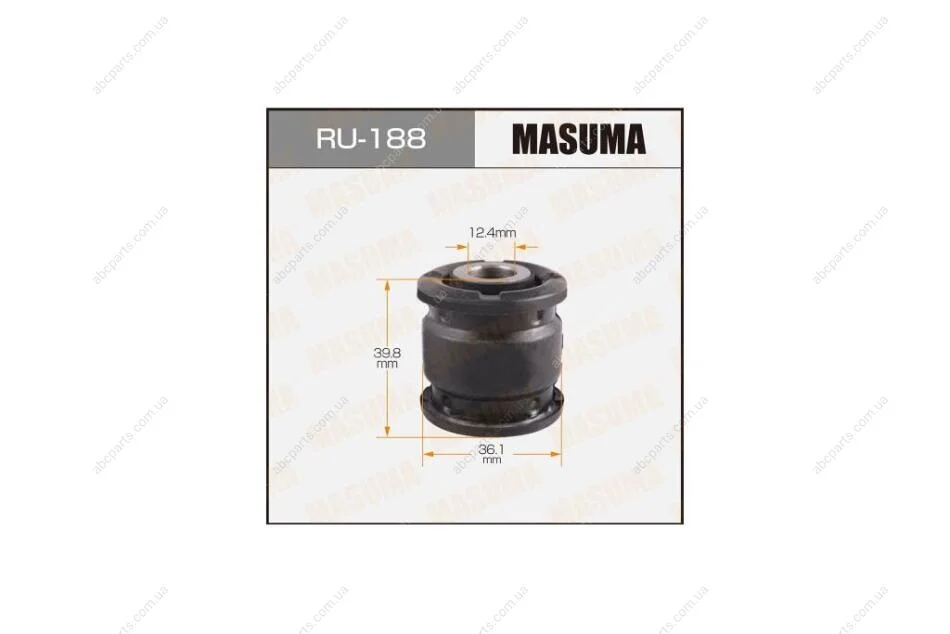 Сайлентблок задній Subaru Impreza, Legasy, Forester (RU188) MASUMA 'RU188 (фото 1)