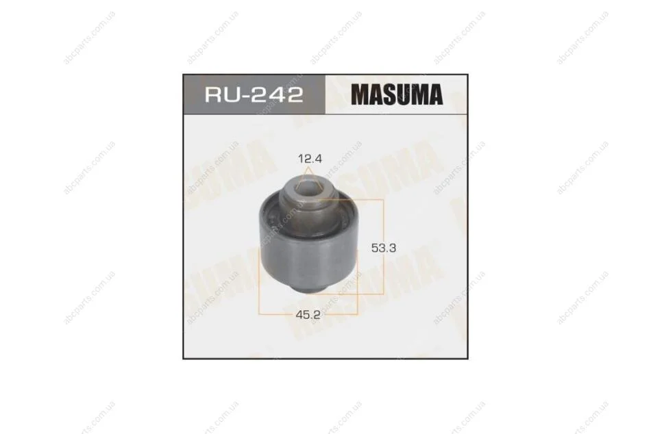 Сайлентблок передн Mitsubishi Grandis /N84,86,94,86W/ (RU242) MASUMA 'RU242 (фото 1)