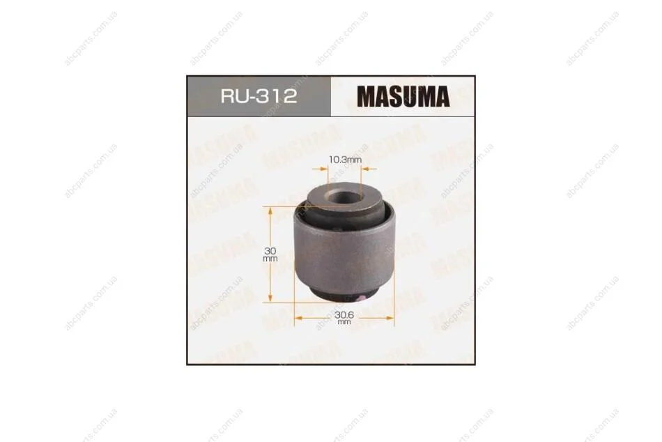 Сайлентблок заднего нижнего рычага Honda CR-V (-01) (RU-312) MASUMA RU312 (фото 1)