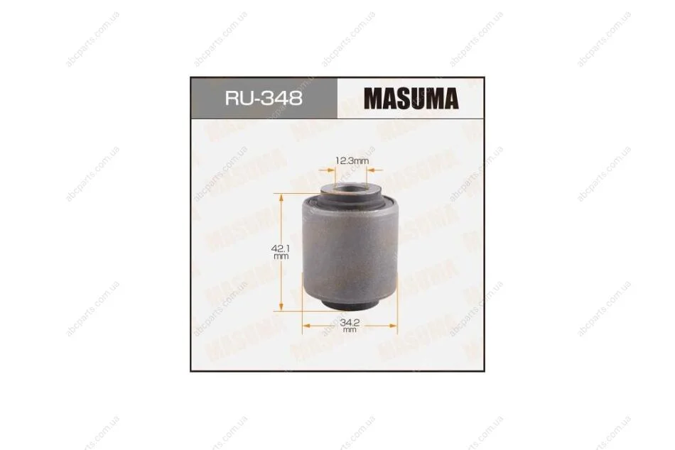 Сайлентблок Legasy /BH#, BE#/ задній верхній зовнішній / нижній In (RU-348) MASUMA 'RU-348 (фото 1)