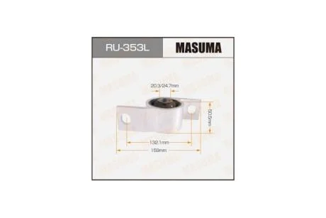 Сайлентблок (RU-353L) MASUMA RU353L