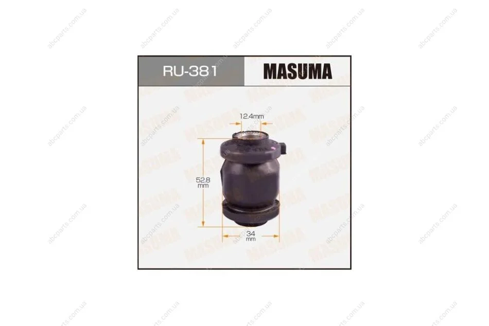 Сайлентблок (RU-381) MASUMA RU381 (фото 1)