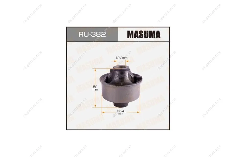 Сайлентблок (RU-382) MASUMA RU382 (фото 1)