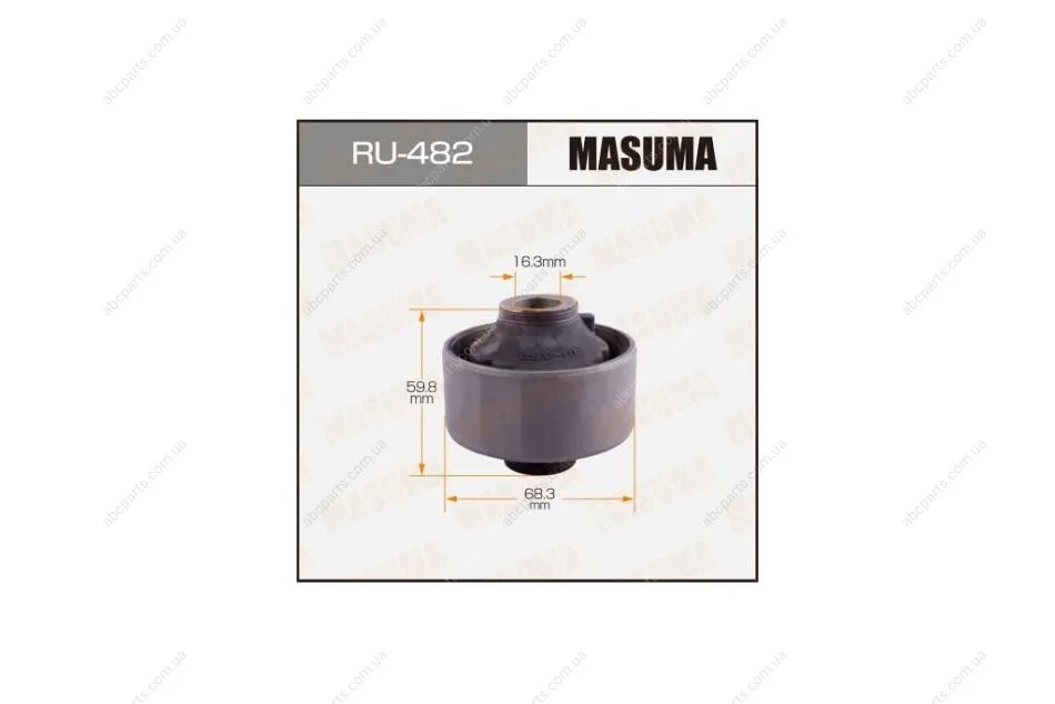 Сайлентблок переднього нижнього важеля задній Toyota RAV 4 (05-) (RU-482) MASUMA RU482 (фото 1)