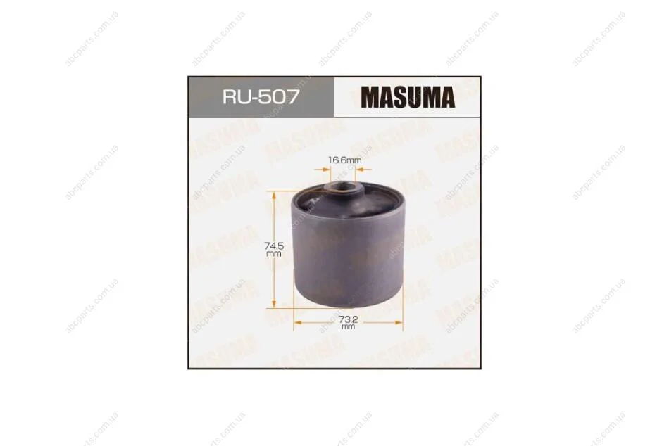 Сайлентблок заднего продольного рычага Mitsubishi Pajero (00-) (RU-507) MASUMA RU507 (фото 1)